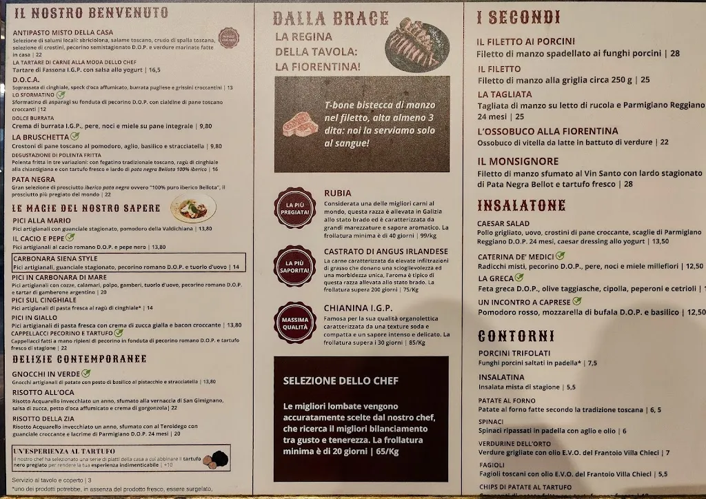 Menu_Il Gatto e la Volpe | Florence_Province of Florence_image_1