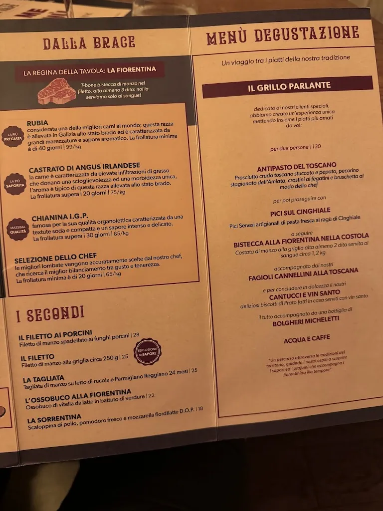 Menu_Il Gatto e la Volpe | Florence_Province of Florence_image_2