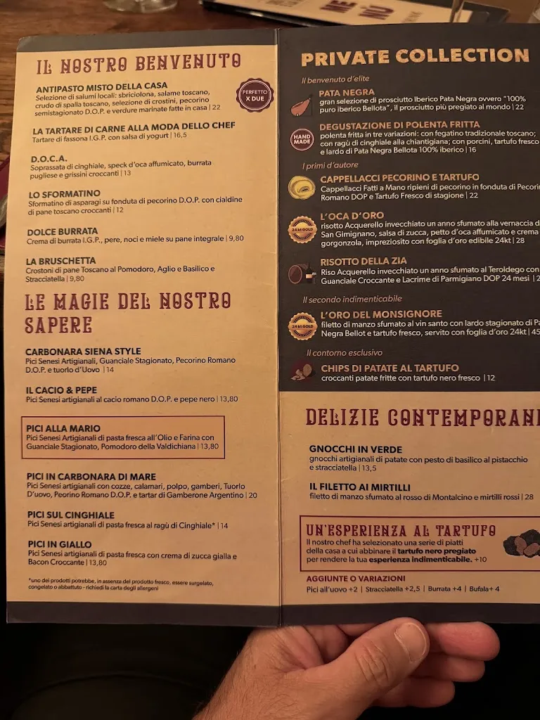 Menu_Il Gatto e la Volpe | Florence_Province of Florence_image_4