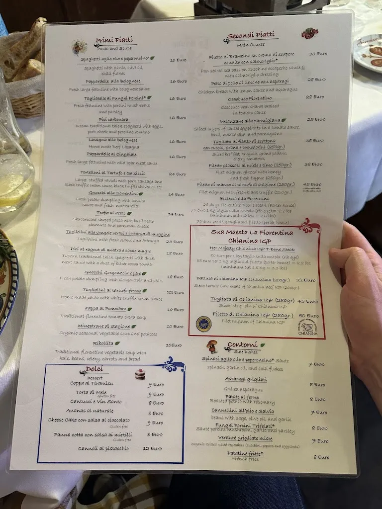 Menu_Lo Scudo Ristorante toscano_Province of Florence_image_4