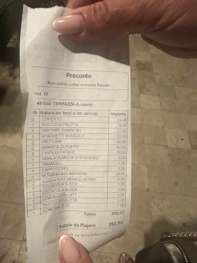 Menu_Baia del Rogiolo - Ristorante Stabilimento balneare_Quercianella_image_2