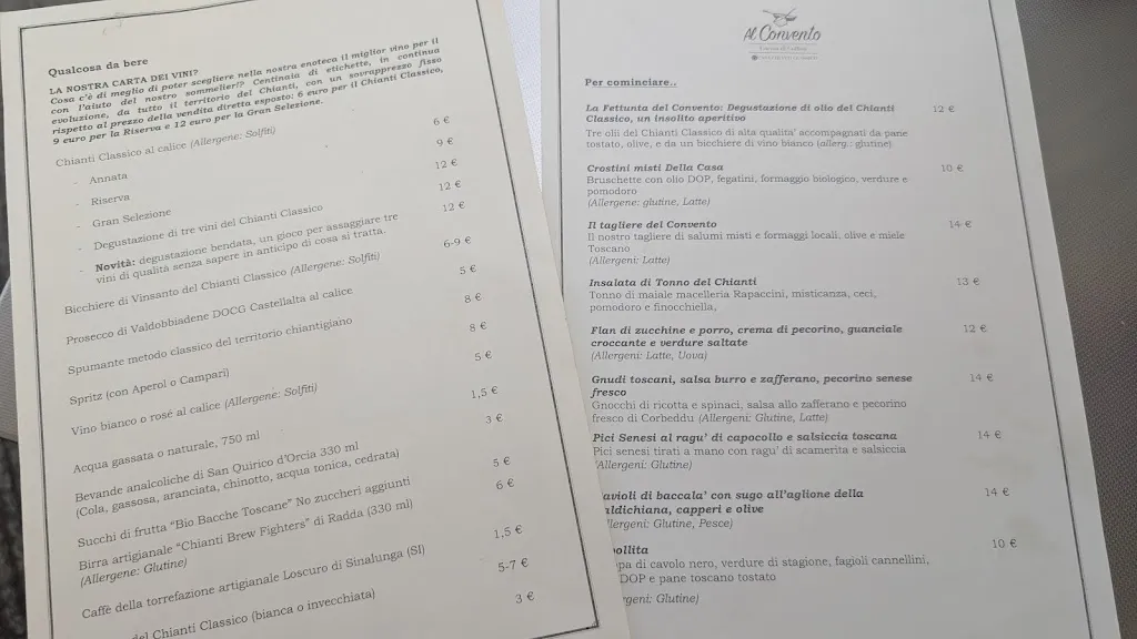 Menu_Casa Chianti Classico_Radda in Chianti_image_3