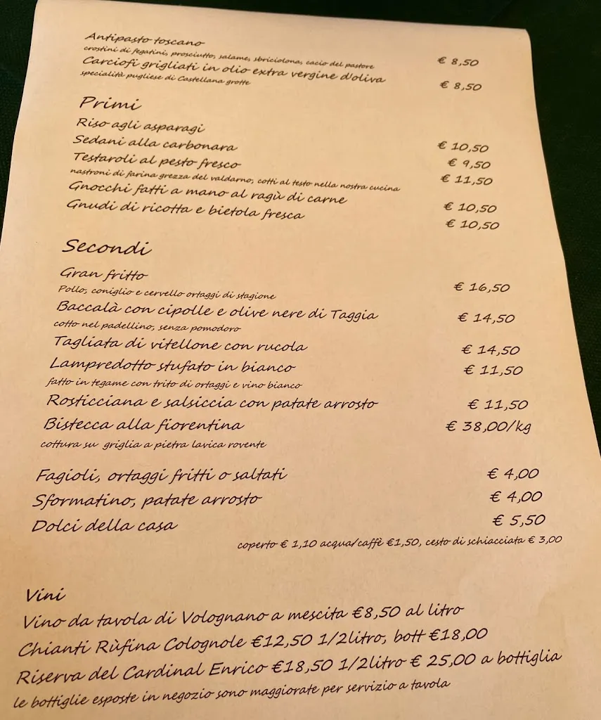 Menu_La Bottega a Rosano_Rignano sull'Arno_image_1