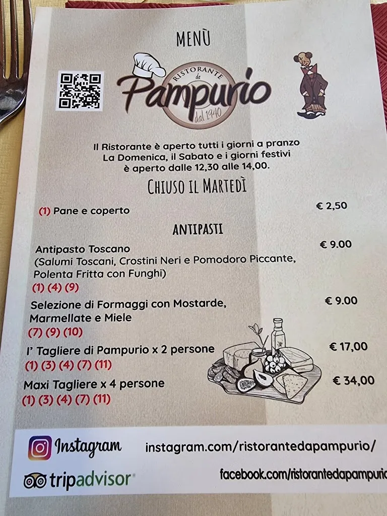 Menu_Ristorante da Pampurio_Rignano sull'Arno_image_4