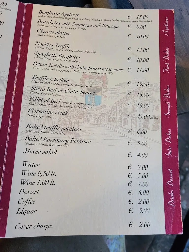Menu_Il Borghetto A Casa Di Lina Home Restaurant_Quarrata_image_1