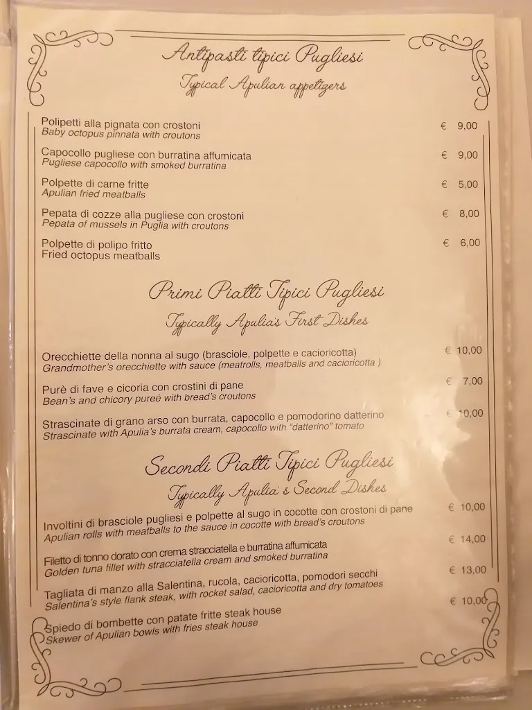 Menu_La forchetta Salentina_Mesagne_image_1