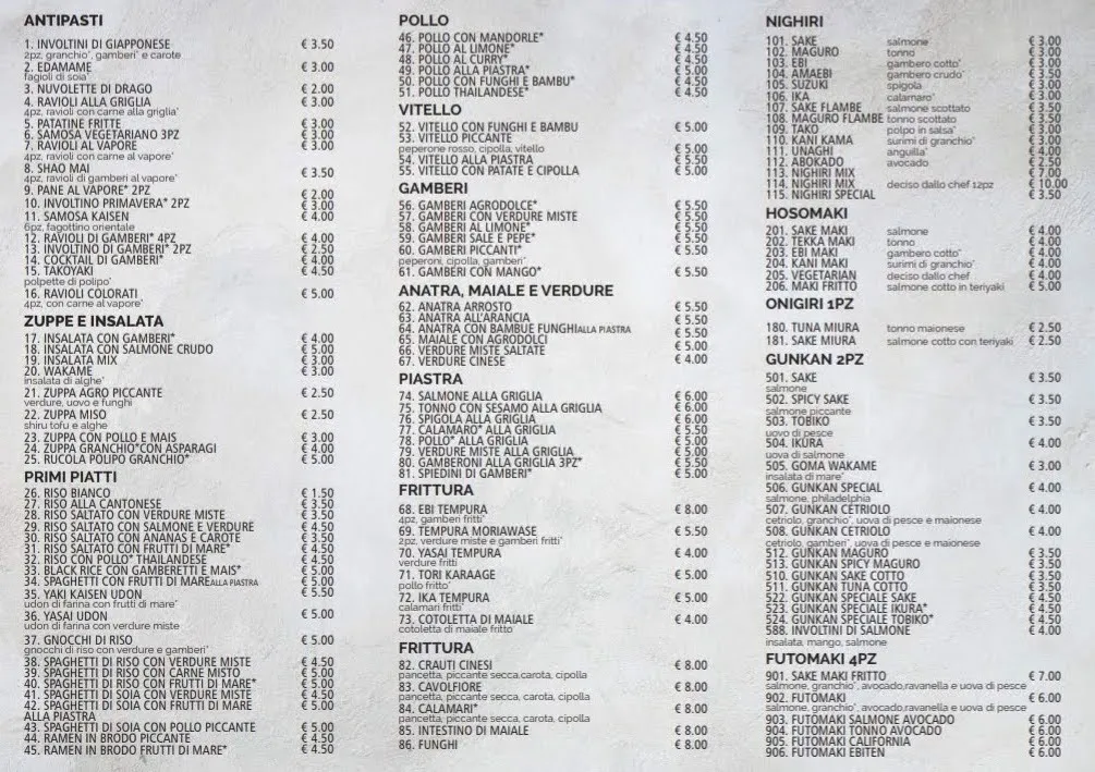 Menu_HIRO SUSHI RISTORANTE GIAPPONESE_Quarrata_image_3