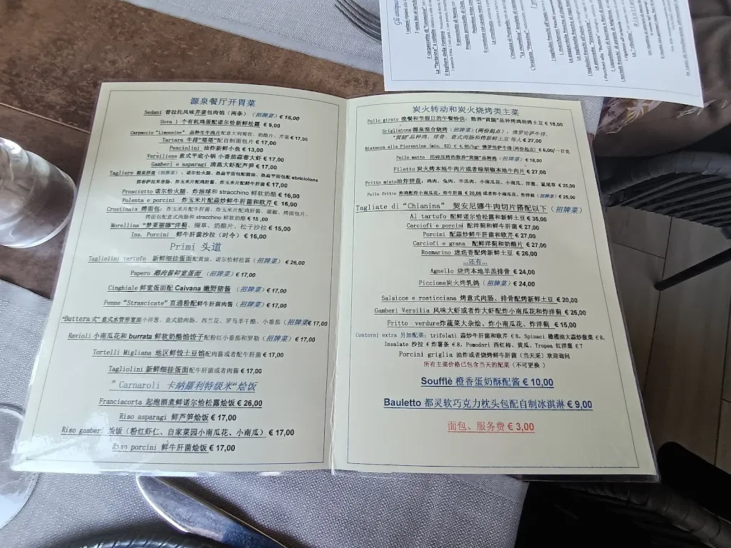 Menu_Trattoria La Fontana_Provincia di Prato_image_1