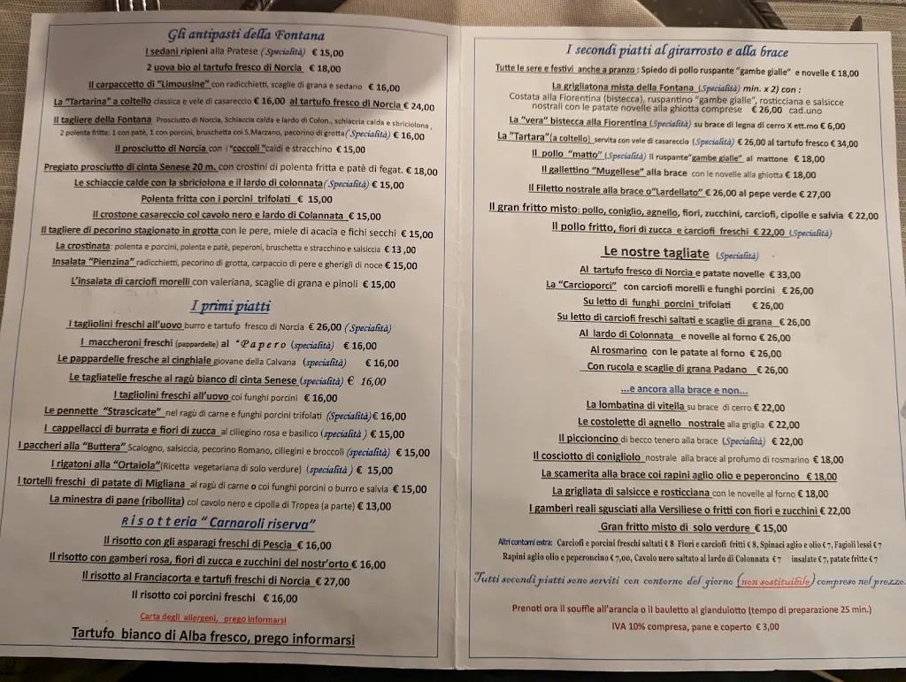 Menu_Trattoria La Fontana_Provincia di Prato_image_3