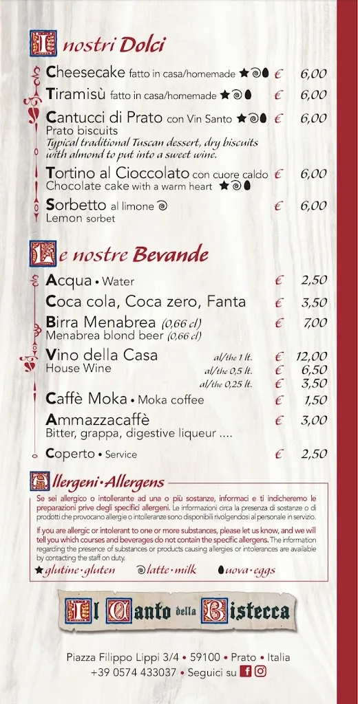 Menu_Il Canto della Bistecca_Provincia di Prato_image_1