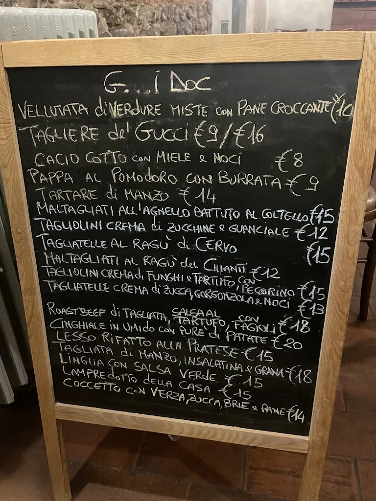 Menu_G...i Doc Ristobistro’ di GUCCI Laura e Martina_Provincia di Prato_image_1