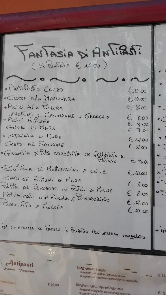 Menu_Ristorante di PESCE fronte mare Il Grigolo anche per GRUPPI - PIATTI anche senza GLUTINE - Rio Marina - Isola d'Elba_Rio nell'Elba_image_4