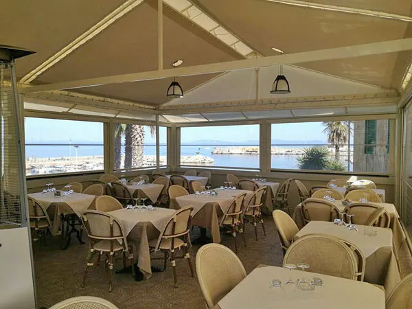 Ristorante di PESCE fronte mare Il Grigolo anche per GRUPPI - PIATTI anche senza GLUTINE - Rio Marina - Isola d'Elba restaurant in Rio nell'Elba