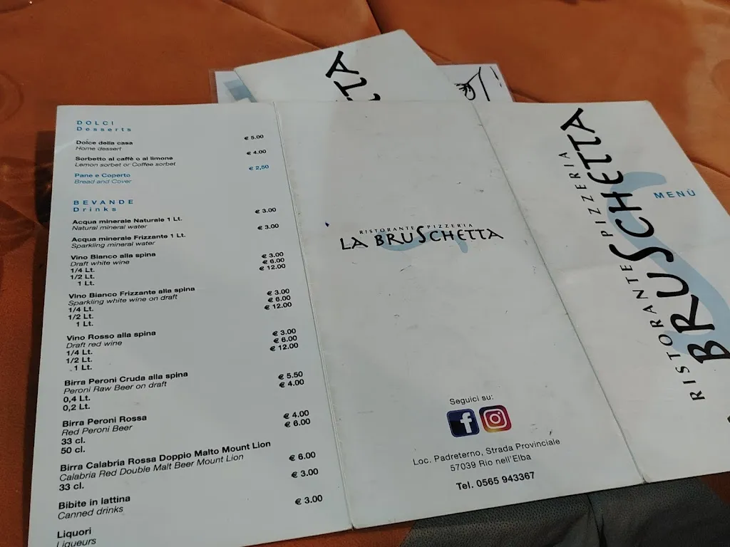 Menu_Ristorante la bruschetta_Rio nell'Elba_image_1