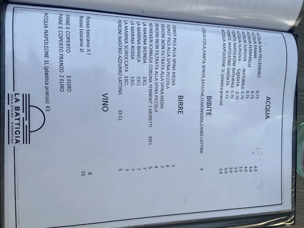 Menu_Ristorante pizzeria bar 