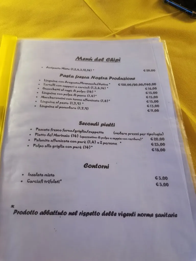 Menu_Il Chipì alla sorgente del gusto_Rio nell'Elba_image_2