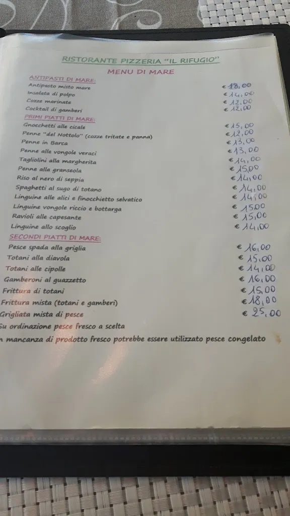 Menu_Ristorante Il Rifugio_Rio nell'Elba_image_2