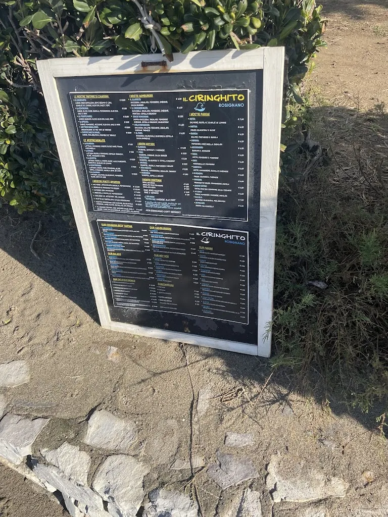 Menu_THE CIRINGHITO ROSIGNANO_Rosignano Marittimo_image_3
