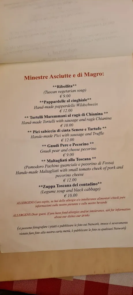 Menu_Osteria Il Sigillo: Locanda e B&B_Rosignano Marittimo_image_2