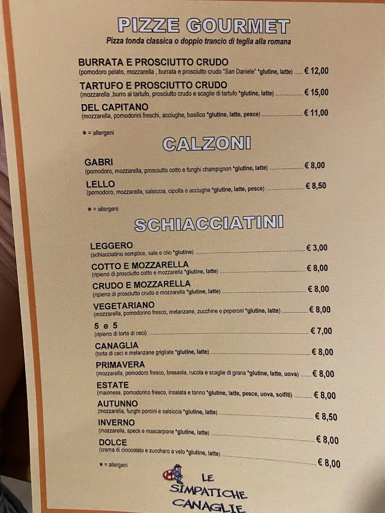 Menu_Le Simpatiche Canaglie Di Massimiliano Ciaffone & C. S.A.S._Rosignano Marittimo_image_2