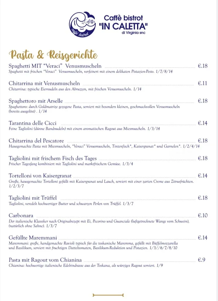 Menu_In Caletta Caffè Bistrot_Rosignano Marittimo_image_1