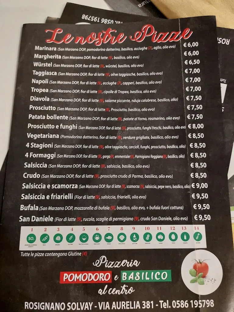 Menu_Bar Centro Pomodoro e Basilico di FL. EV. & C. Snc_Rosignano Marittimo_image_2