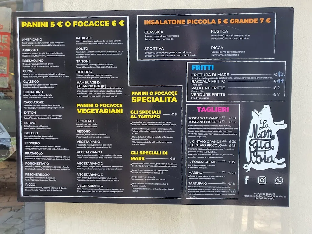 Menu_La Mangiatoia_Rosignano Solvay-Castiglioncello_immagine_1