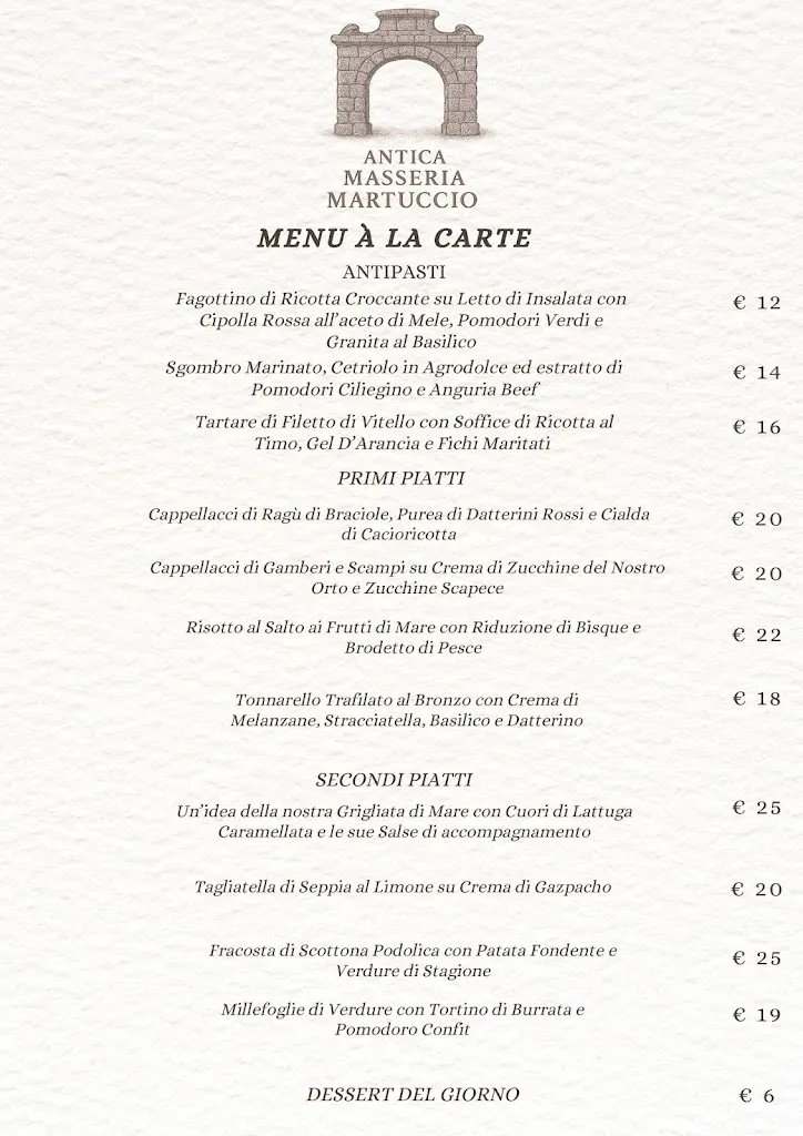 Menu_Antica Masseria Maruccio_Mesagne_immagine_1