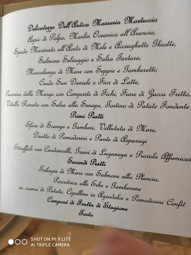 Menu_Antica Masseria Maruccio_Mesagne_immagine_4