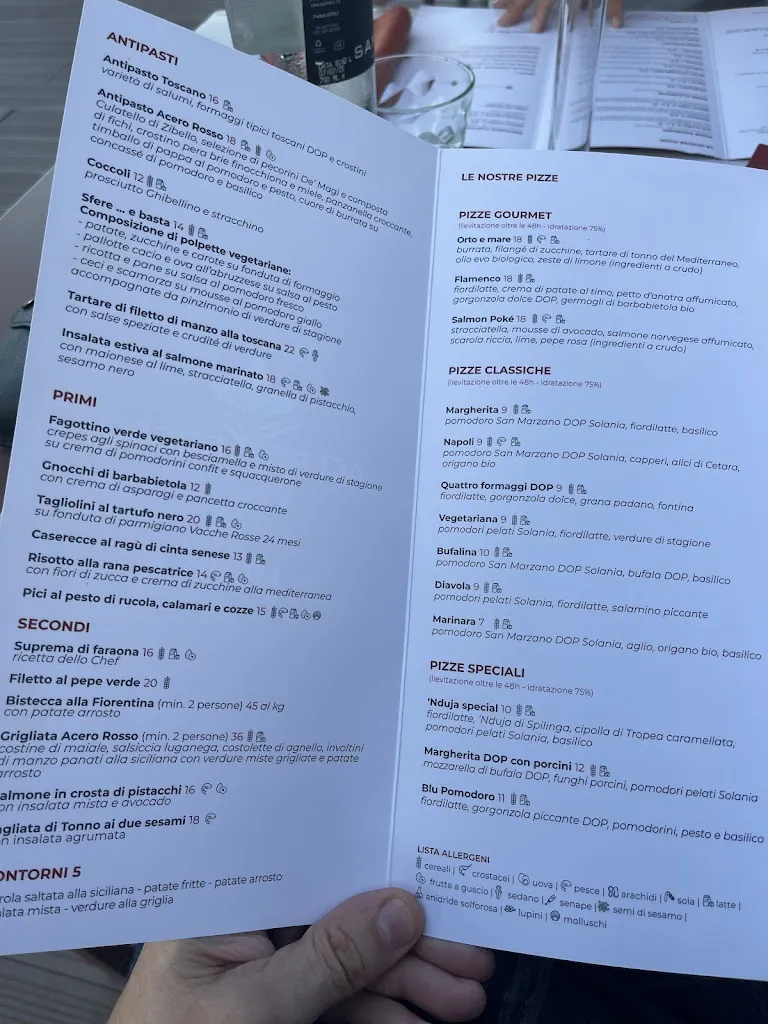 Menu_Acero Rosso Ristorante Firenze_San Donnino_image_4