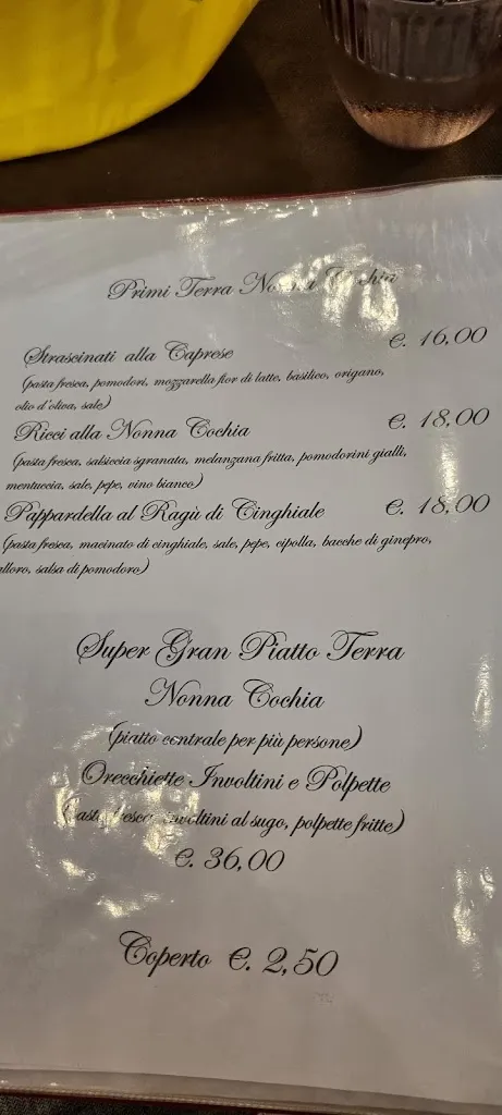 Menu_Trattoria da nonna Cochia_Mesagne_image_1