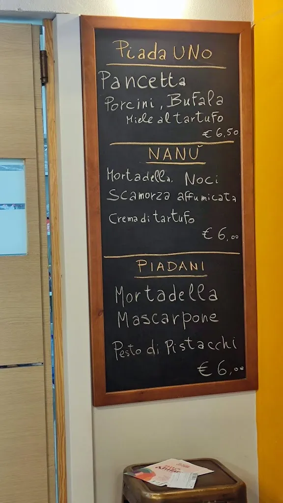 Menü_Maninpasta Piadineria Artigianale_San Giovanni Valdarno_Bild_3