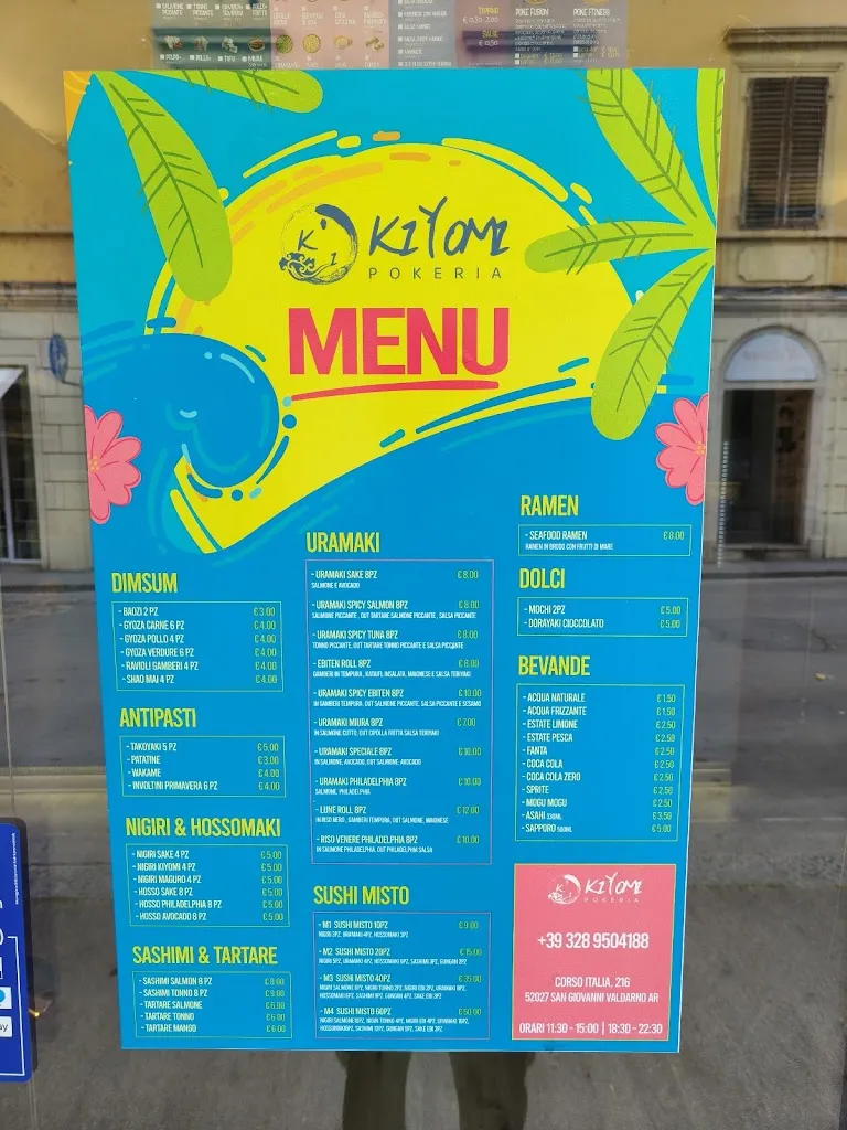 Menu_Kiyomi Pokeria_San Giovanni Valdarno_image_2