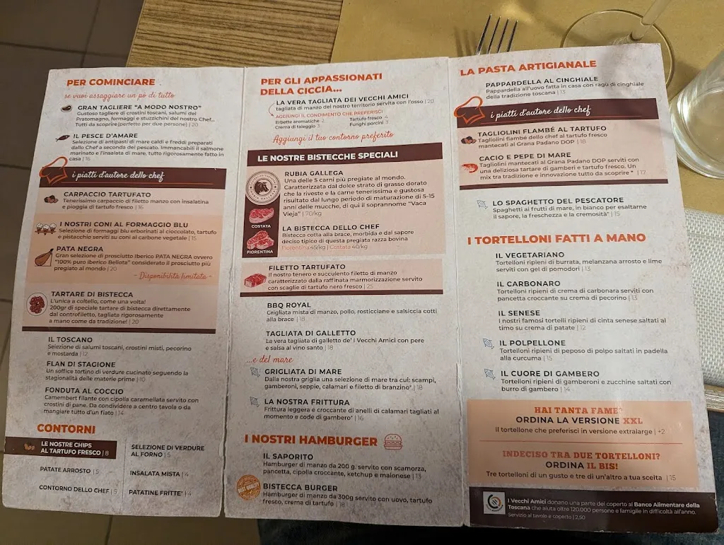Menu_I Vecchi Amici_San Giovanni Valdarno_image_3