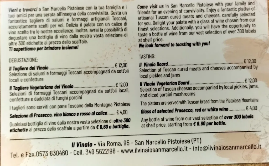 Menu_Il Vinaio_San Marcello Pistoiese_image_1