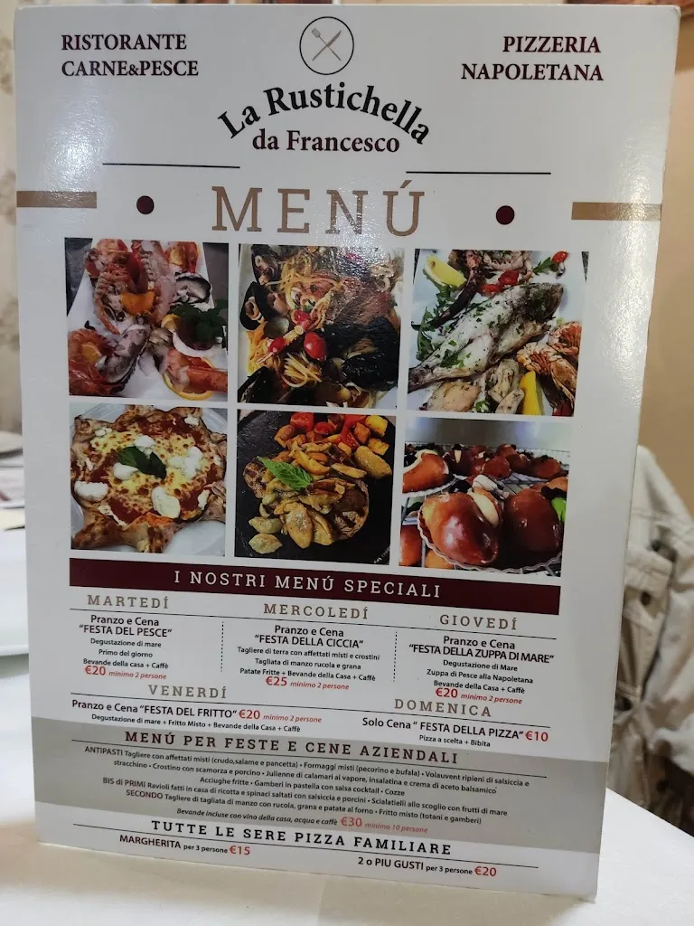 Menu_La Grande Rustichella da Francesco_San Giuliano Terme_immagine_2