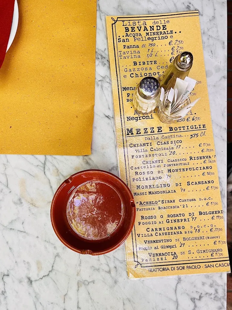 Menu_Trattoria dì sor Paolo Ristorante & Cantina_San Casciano in Val di Pesa_image_4