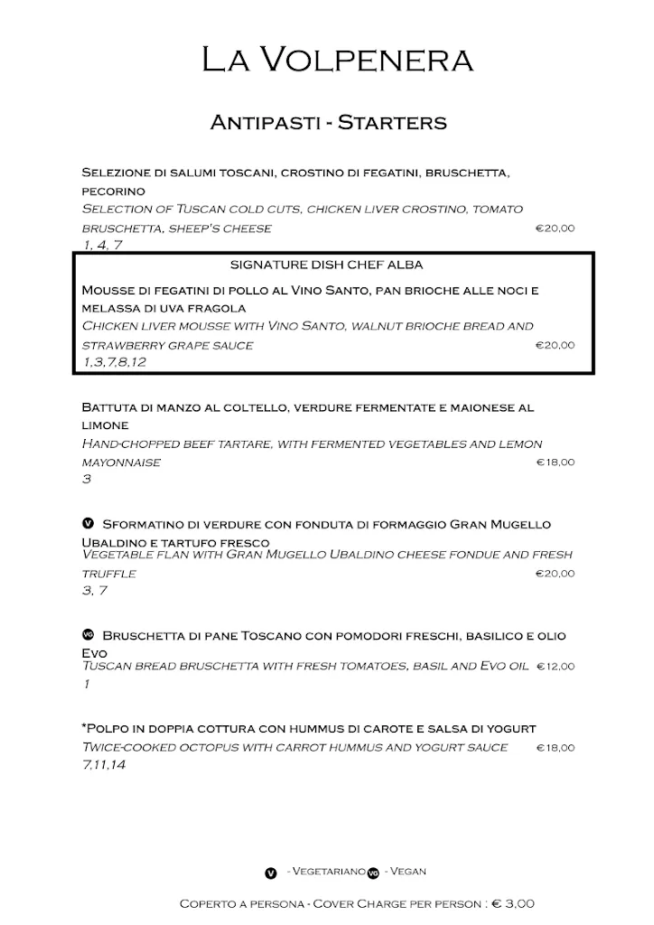 Menu_Ristorante La Volpenera_San Casciano in Val di Pesa_image_2
