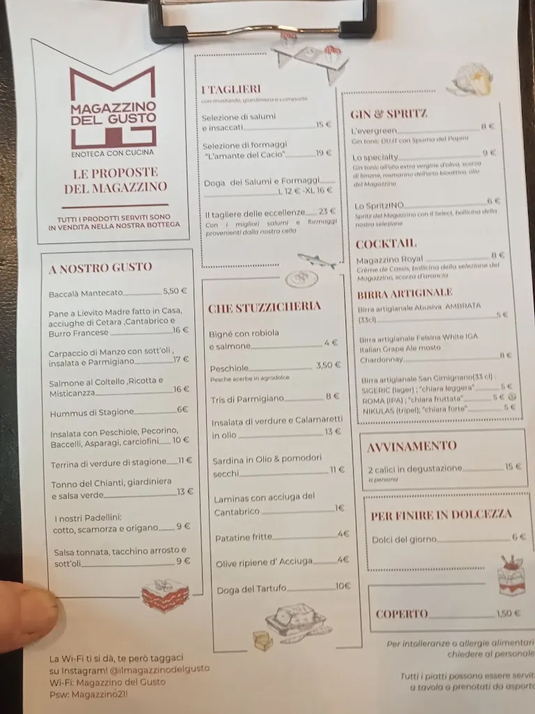 Menu_Magazzino del Gusto_San Casciano in Val di Pesa_image_4