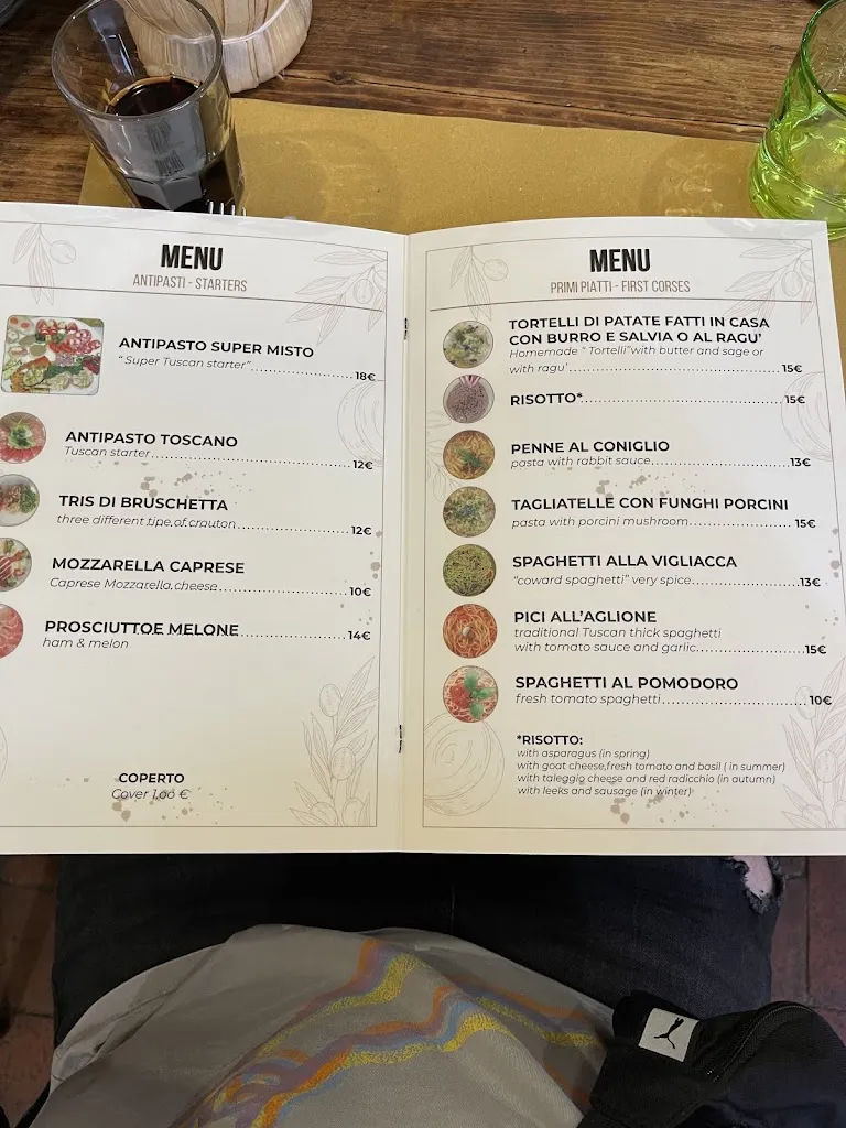 Menü_A Casa Mia_San Casciano in Val di Pesa_Bild_1