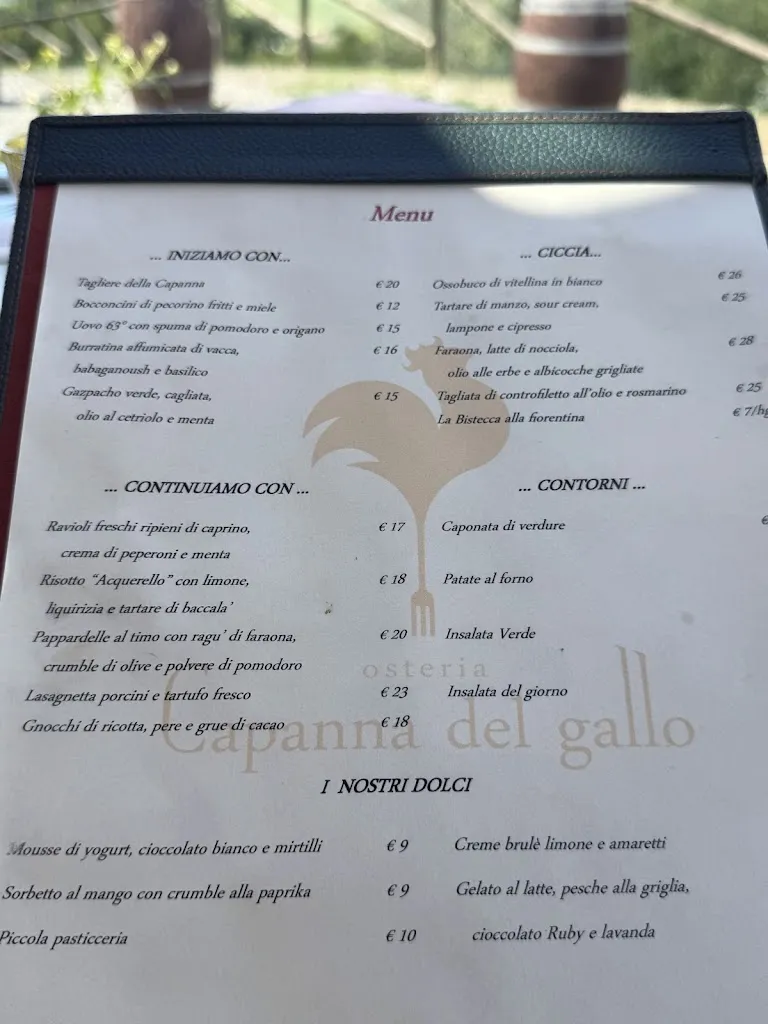 Menu_La Capanna del Gallo_San Casciano in Val di Pesa_image_3