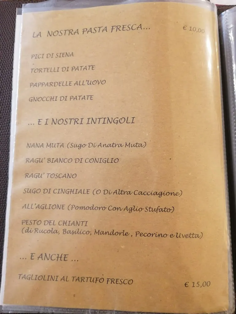 Menu_Osteria La Porta del Chianti_San Casciano in Val di Pesa_image_1