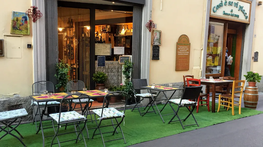 Osteria l'Upupa restaurant in San Miniato