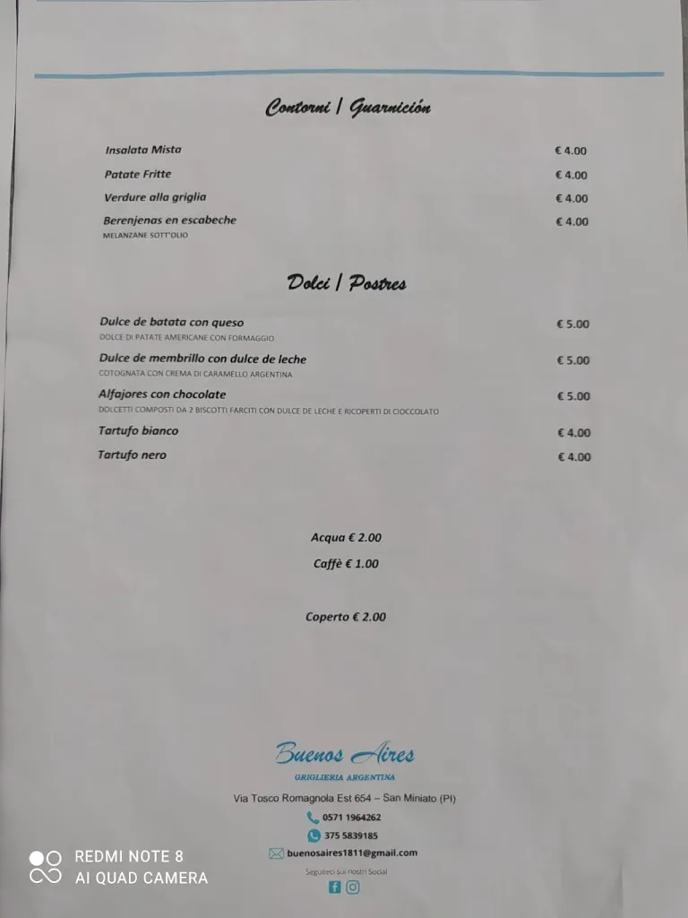 Menu_Buenos Aires Griglieria Argentina_San Miniato Basso_image_3