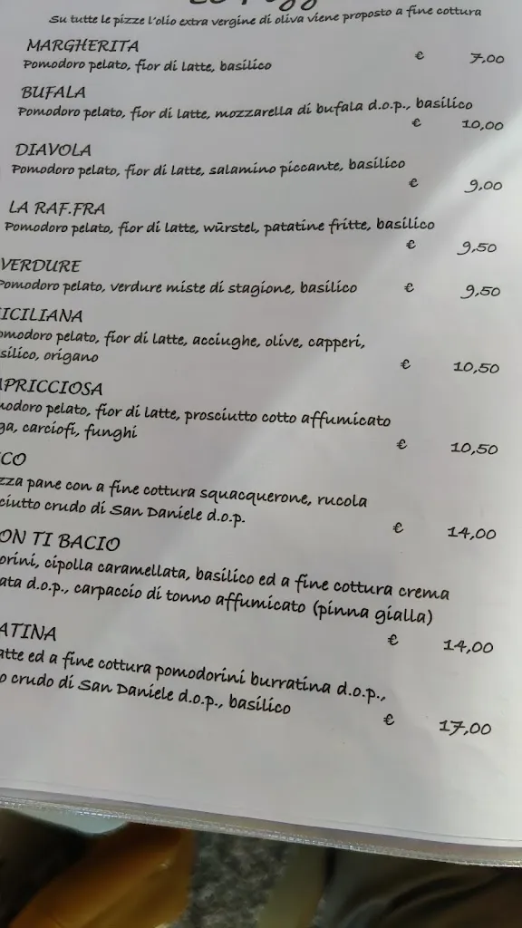Menu_San Rocco Beach Pizzeria Restaurant Bar_San Rocco_image_3