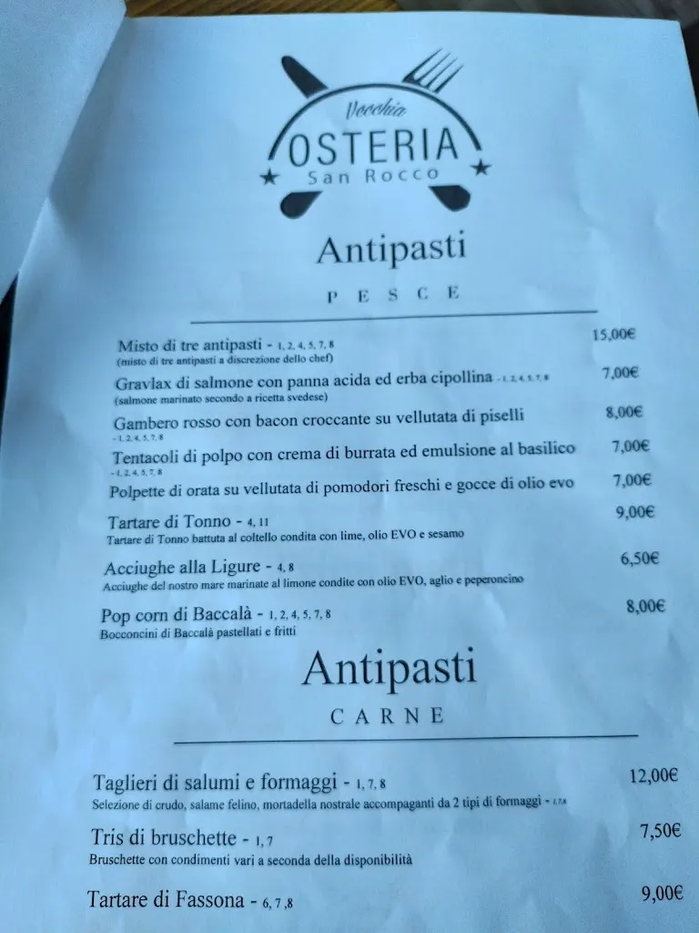 Menu_Vecchia Osteria San Rocco_San Rocco_image_1