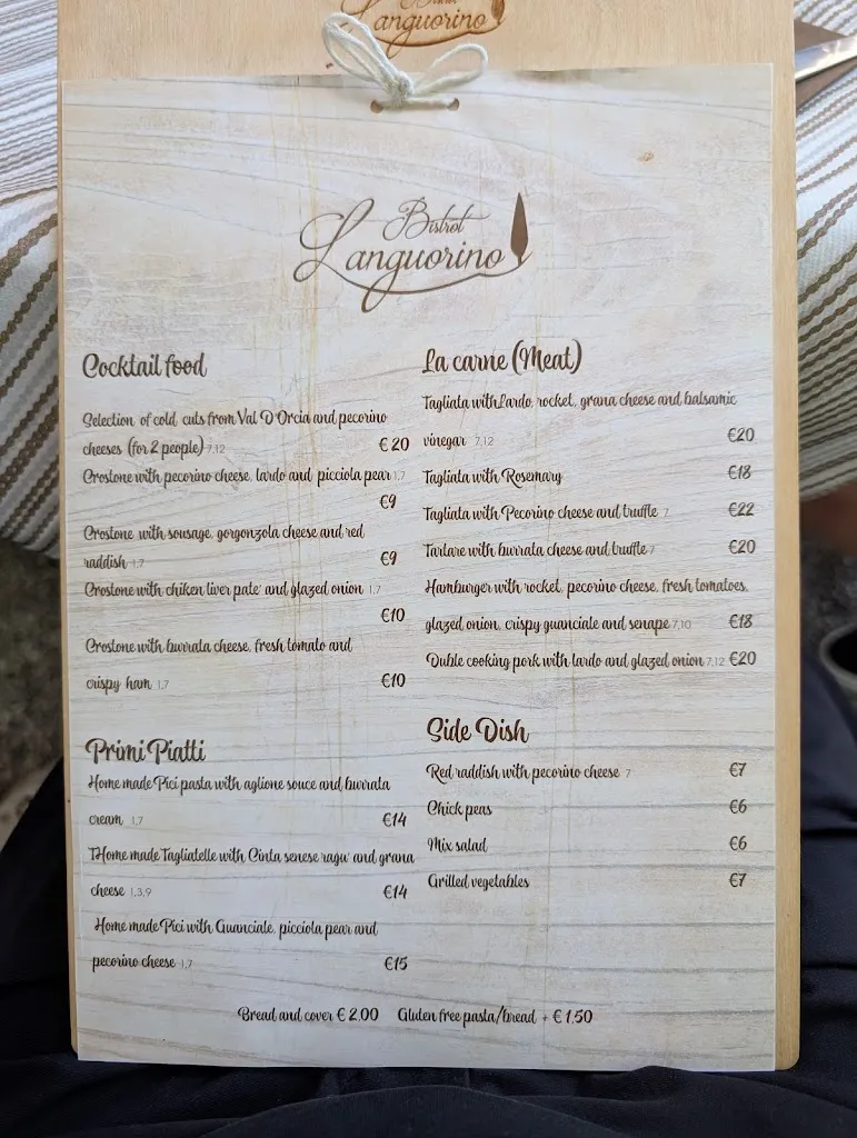 Menu_Bistrot Languorino_San Quirico d'Orcia_image_1