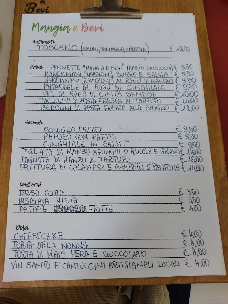 Menu_Mangia & Bevi Ristobar_Santa Luce_image_2