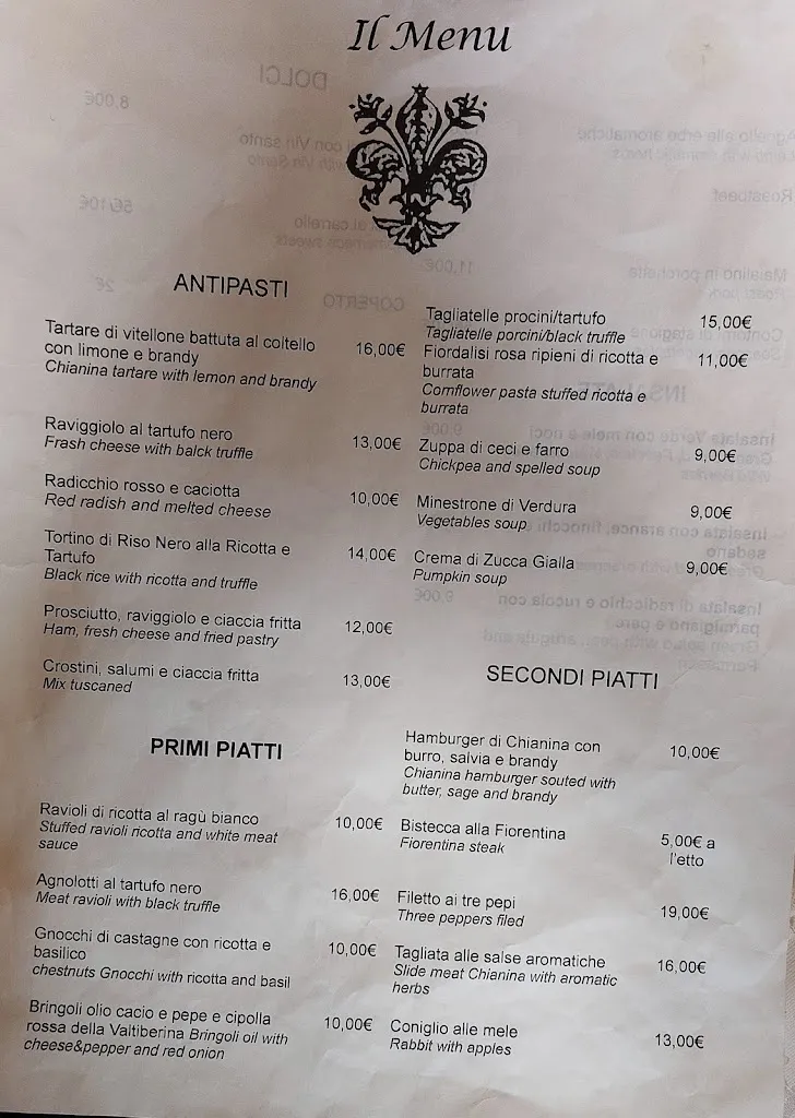 Menu_Ristorante Fiorentino Locanda del Giglio_Sansepolcro_image_1