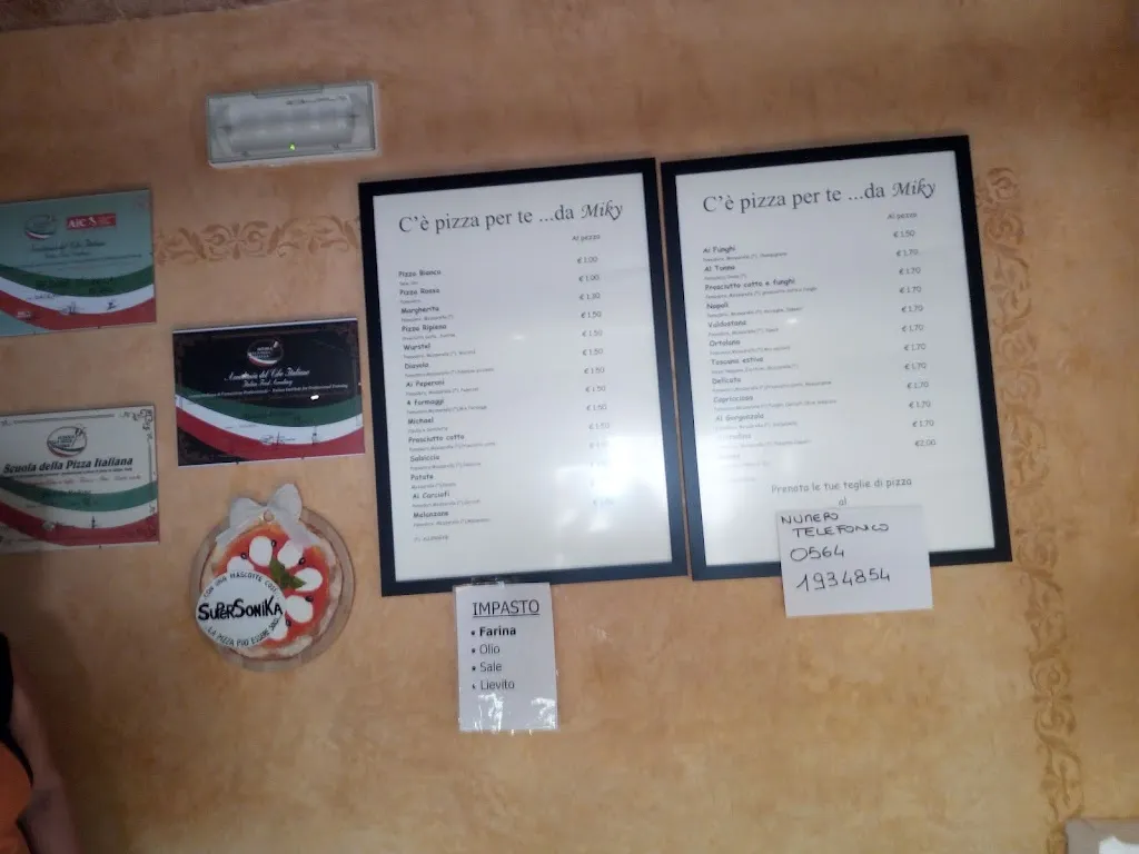 Menu_C'è pizza per te da...Miky_Santa Fiora_image_2